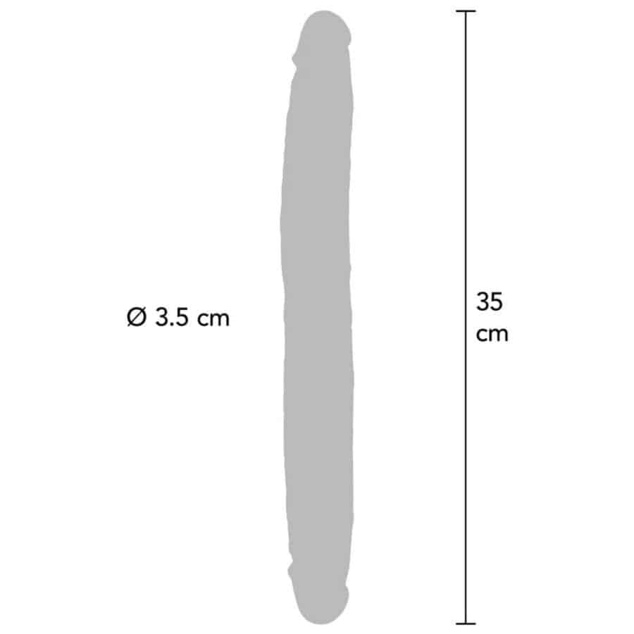 Double Ended Caramel Dildo by Get Real Double Ended Caramel Dildo by Get Real
