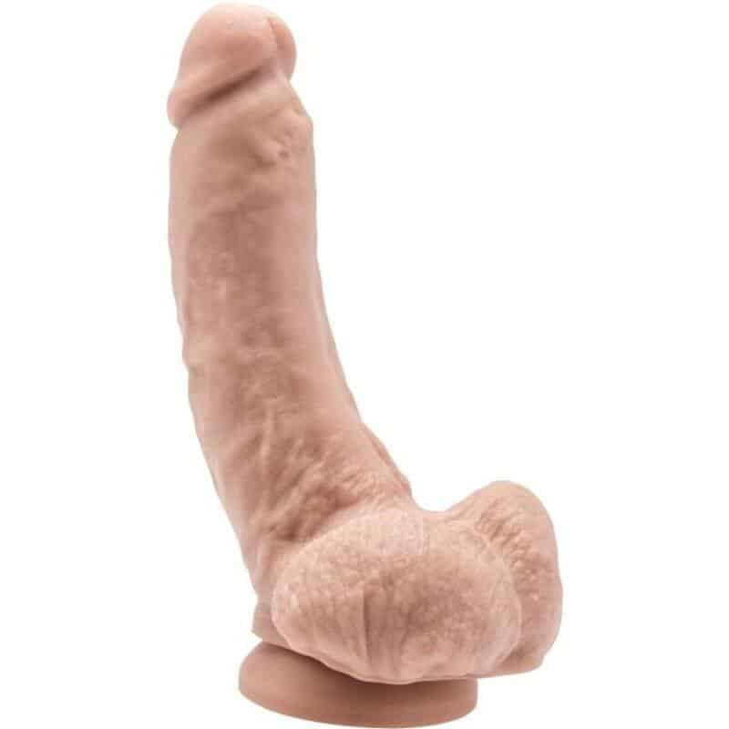 Dildo Realista 20,5cm com Bolinhas