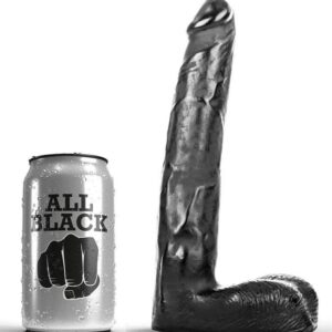 21cm Black Realistic Dildo Toy