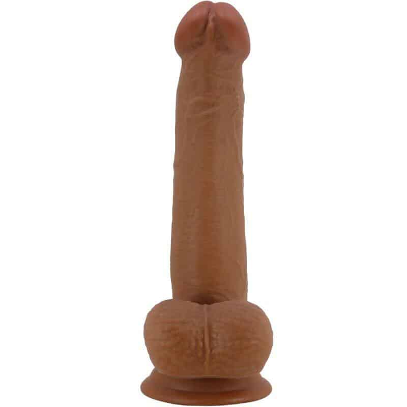 Brown Realistic Dildo 22cm by Pretty Love Brown Realistic Dildo 22cm by Pretty Love
