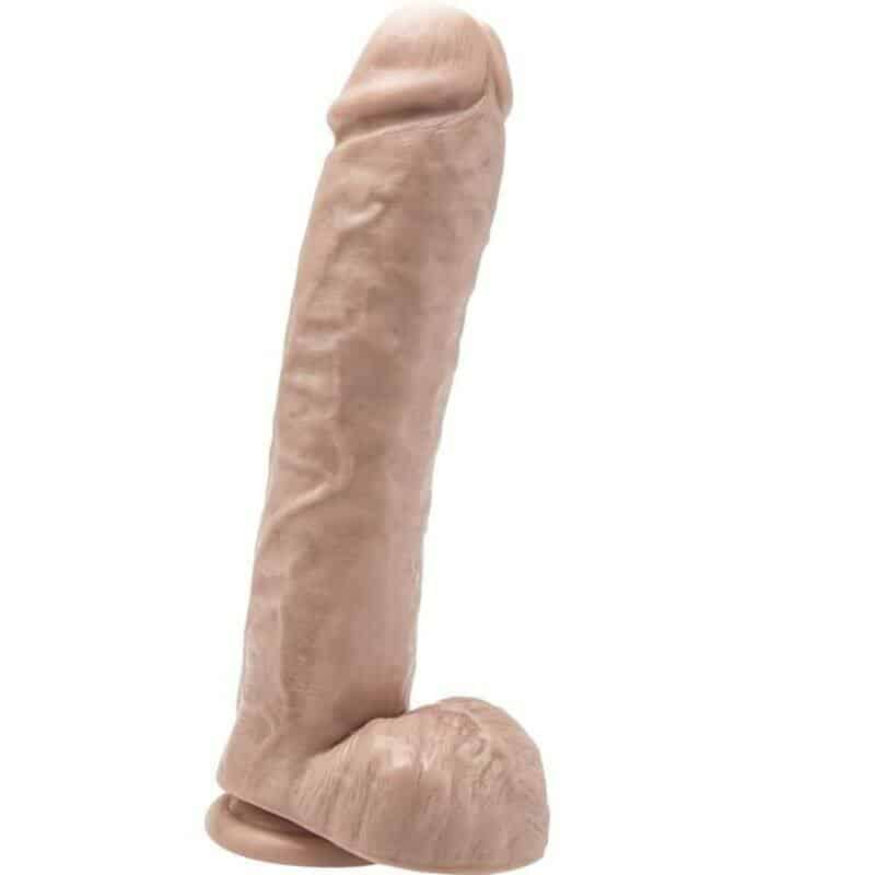 28cm Skin Dildo with Balls for Intimate Stimulation