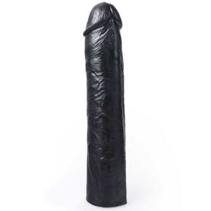 Benny 25.5cm Black Realistic Dildo