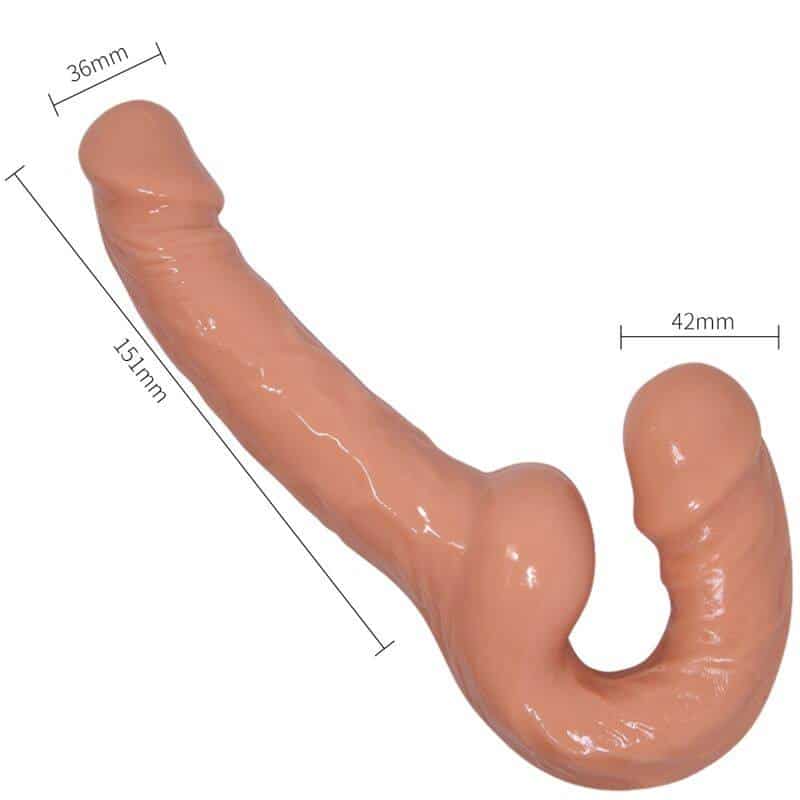 Baile Double Tip Vibrator with Harness Baile Double Tip Vibrator with Harness