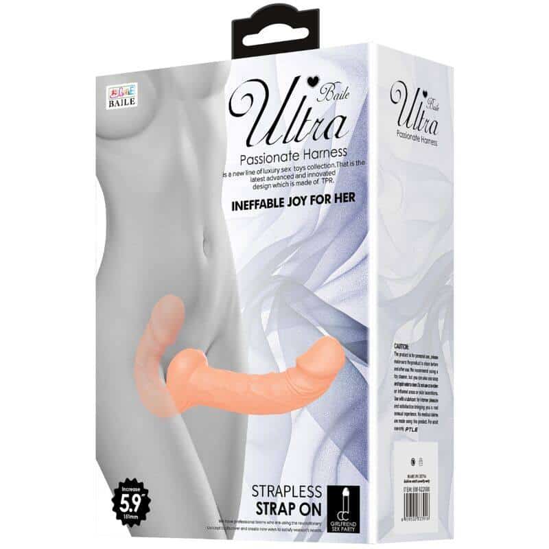 Baile Double Tip Vibrator with Harness Baile Double Tip Vibrator with Harness