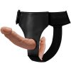 Dildos Duplos Baile com Arnês para Prazeres Intensos