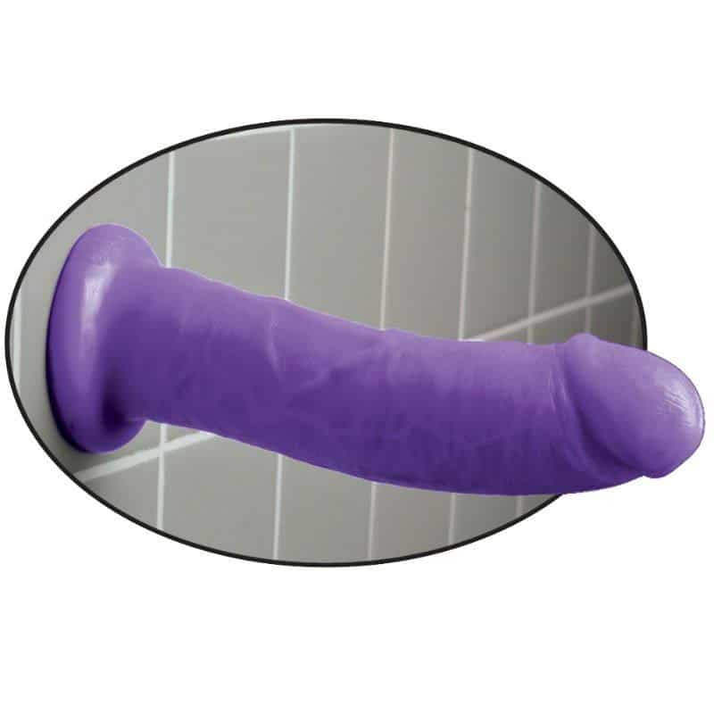 Dillio - VIOLET DILDO 20.32 CM WITH SUCTION BASE Dillio - VIOLET DILDO 20.32 CM WITH SUCTION BASE