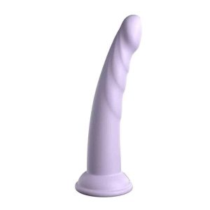Dillio Slim Seven Violet Vibrator 17.78cm