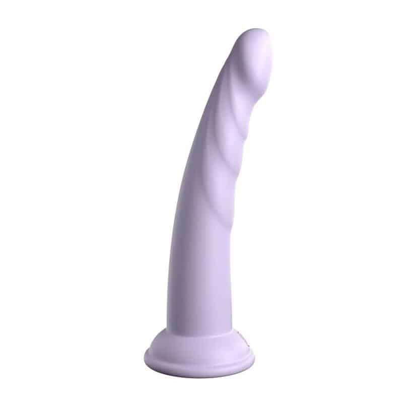 Dillio Slim Seven Violet Vibrator 17.78cm