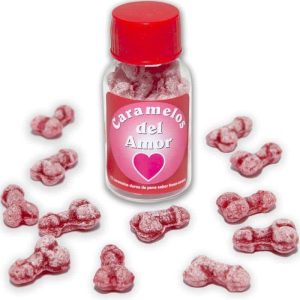 Diablo Picante Strawberry Cherry Penis Candies