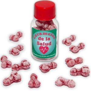 Strawberry Cherry Penis Shaped Candies Diablo Picante