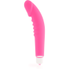 Dolce Vita Silicone Rosa Vibrador Clássico
