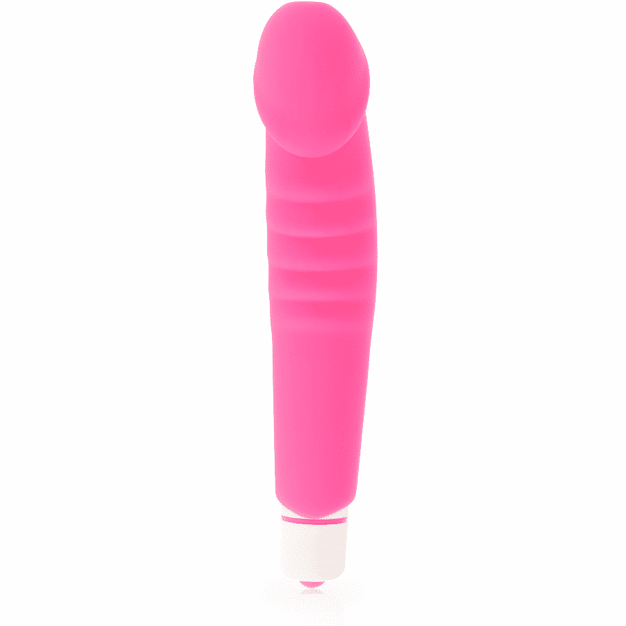 Dolce Vita Silicone Rosa Vibrador Clássico Dolce Vita Silicone Rosa Vibrador Clássico