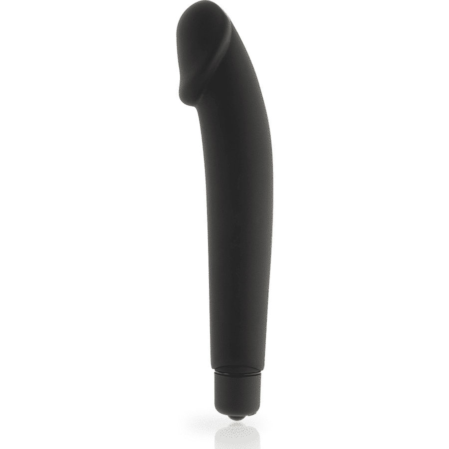 Dolce Vita - RealISTIC Black SILICONE VIBRATOR