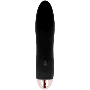 Dolce Vita - FOUR Black RECHARGEABLE VIBRATOR WITH 7 SETTINGS