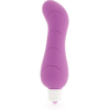 Dolce Vita G-Spot Stimulator Purple Silicone Vibrator