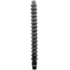 Ducha Anal Silicone 28,5cm All Black