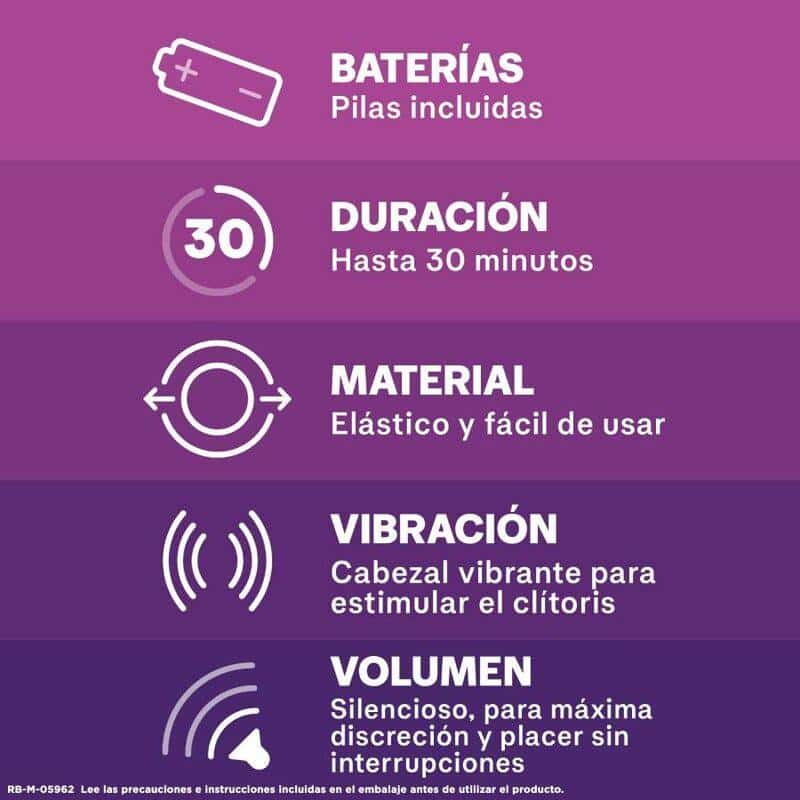 Durex - ANILLO VIBRANTE DIABLILLO PARA MÁXIMO PLACER Durex - ANILLO VIBRANTE DIABLILLO PARA MÁXIMO PLACER