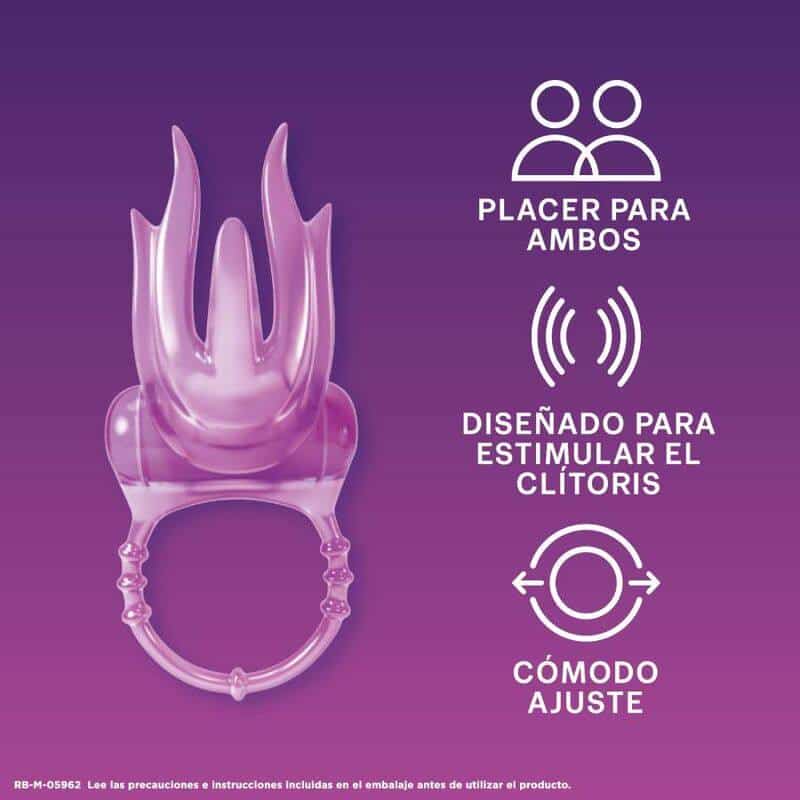 Durex - ANILLO VIBRANTE DIABLILLO PARA MÁXIMO PLACER Durex - ANILLO VIBRANTE DIABLILLO PARA MÁXIMO PLACER