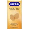 Durex - 12 UNITS Real Feel Latex-FREE CONDOMS