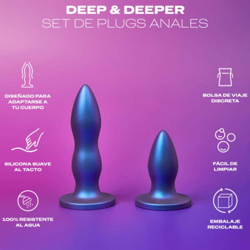 Durex Deep & Deeper Anal Plug Set for Enhanced Play Durex Deep & Deeper Anal Plug Set for Enhanced Play