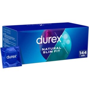 Durex Slim Fit Condoms Natural 144 Pack