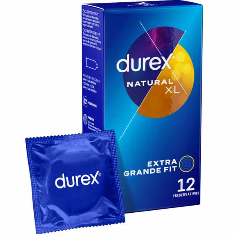 Durex Natural XL - Preservativos Extragrandes