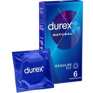 Durex Natural Classic Condoms 6 Pack