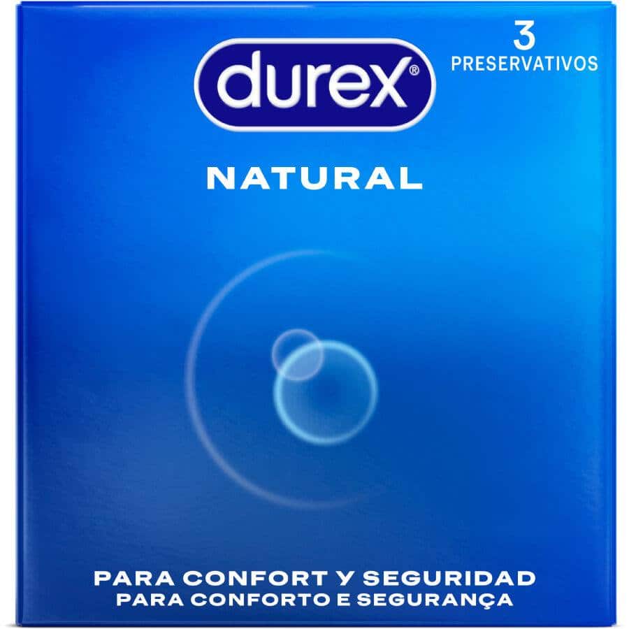 Durex Natural Fit Condoms 3 Pack