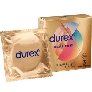 Durex Real Feel 3 Pack Latex Free Condoms