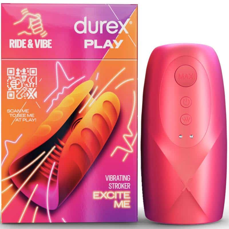 Durex Toy Ride & Vibe Masturbador Vibrante