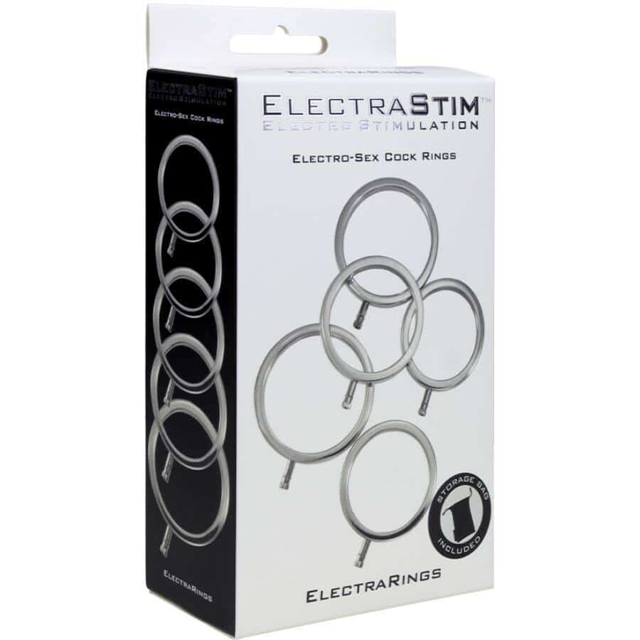 Electrastim ElectraRings 5 Anéis Metálicos Electrastim ElectraRings 5 Anéis Metálicos