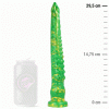 Epic - DILDO HYLOS DESTELLO VERDE CON DISEÑO ERGONÓMICO