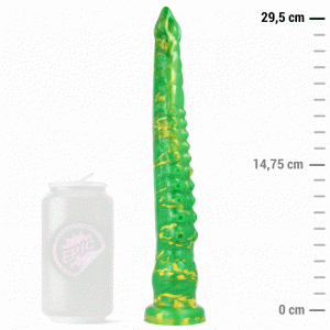 Epic - HYLOS GREEN FLASH DILDO WITH ERGONOMIC DESIGN