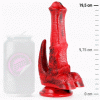 Dildo Epic Vulcanus Dragón de Fuego Oscuro