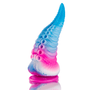 Epic Big Size Phorcys Blue Dildo Toy