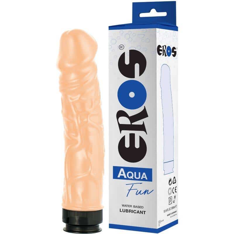 Eros Aqua Fun: Dildo Rígido com Lubrificante