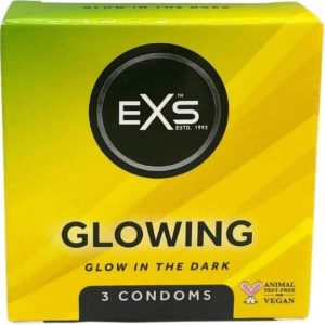 Exs Glow Dark Condoms