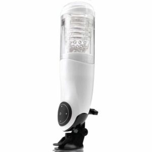 Extreme Toyz Pdx MEGA BATOR White Male Vibrator Toy