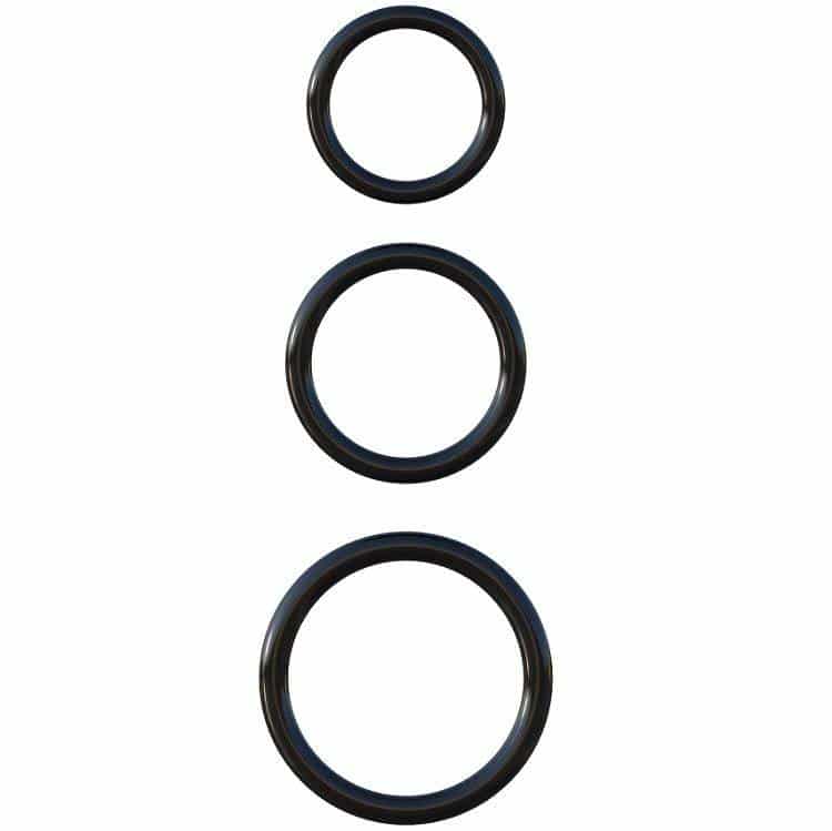 Fantasy C-Ringz Juego de 3 Anillos de Silicón para Hombres