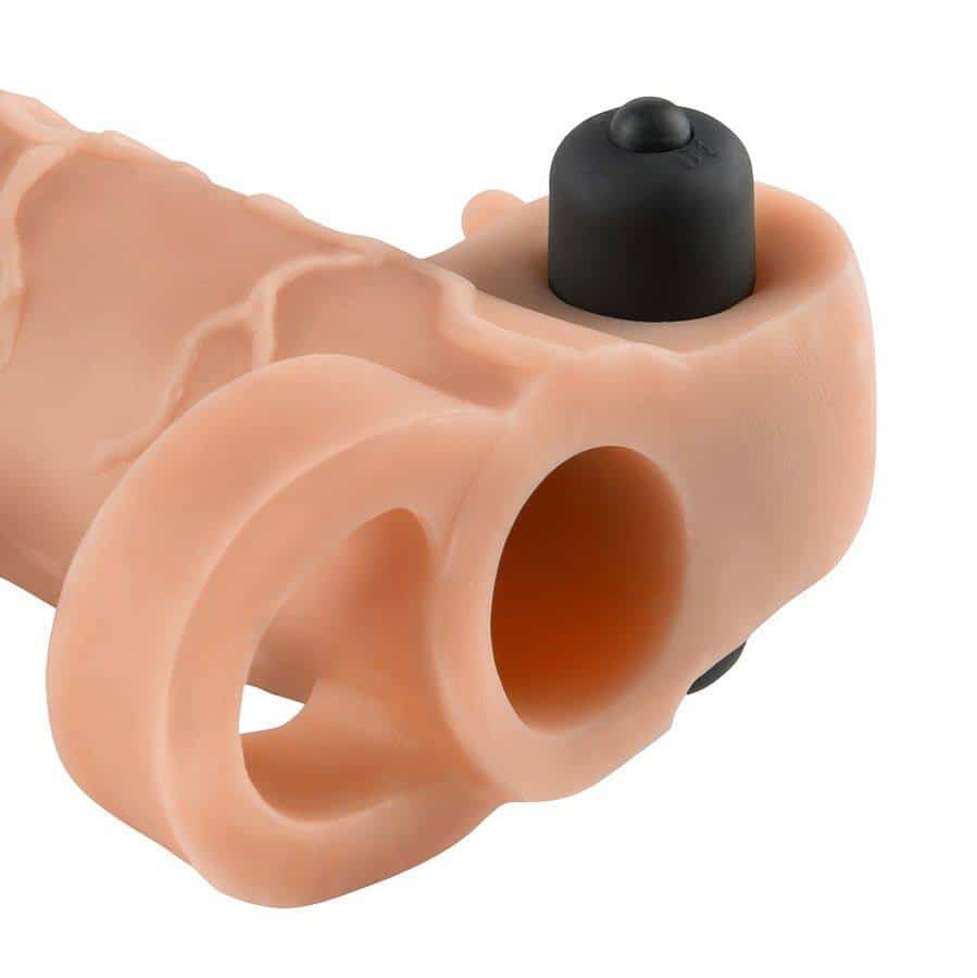 Fantasy X- TENSIONS - Real Feel VIBRATING PENIS EXTENSION 1 Fantasy X- TENSIONS - Real Feel VIBRATING PENIS EXTENSION 1
