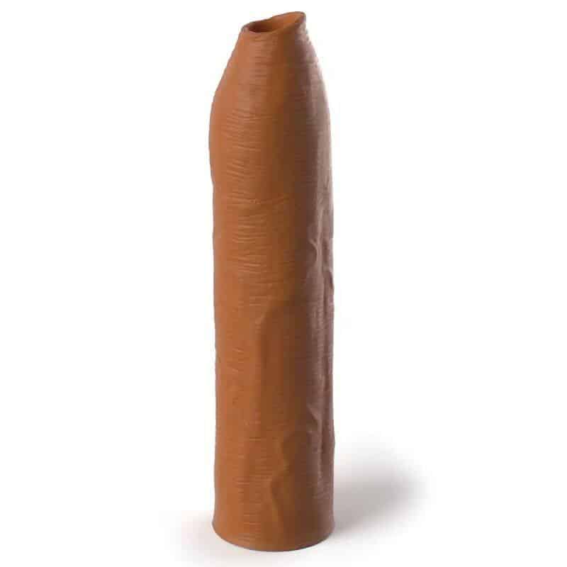 Fantasy X- TENSIONS - UNCUT Pipedreams PENIS EXTENDER 17.78 CM CARAMEL
