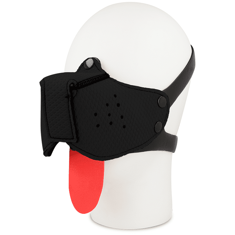 Ohmama Black Dog Muzzle Fetish Accessory