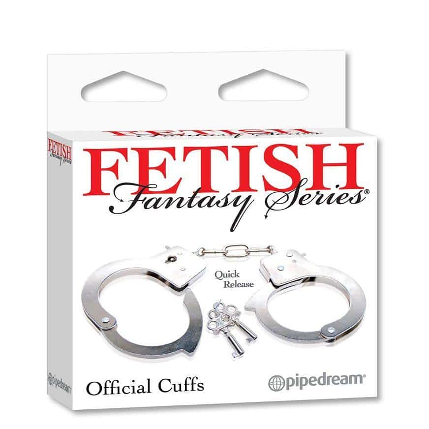 Fetish Fantasy Series - Metal Bondage Cuffs Fetish Fantasy Series - Metal Bondage Cuffs