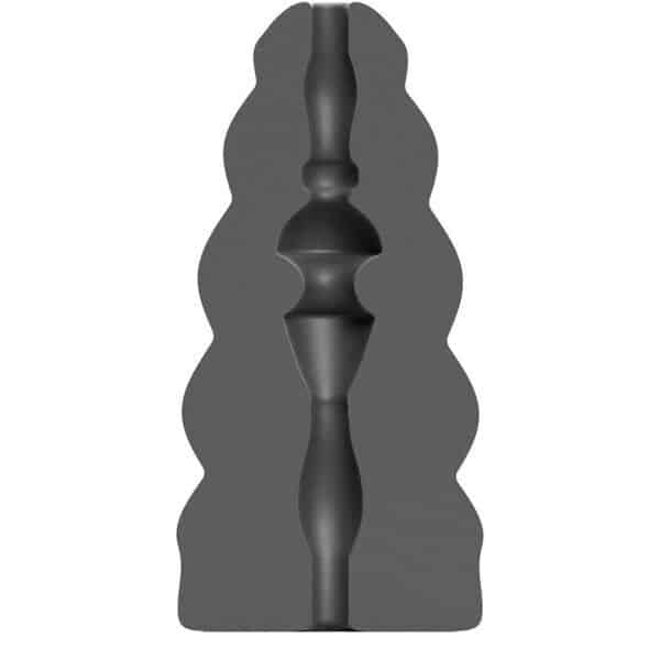 Black Spiral Flick Male Toy