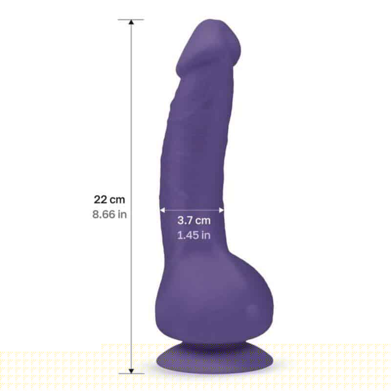 G-VIBE - VIBRADOR RealÍSTICO GReal 2 EM VIOLETA G-VIBE - VIBRADOR RealÍSTICO GReal 2 EM VIOLETA