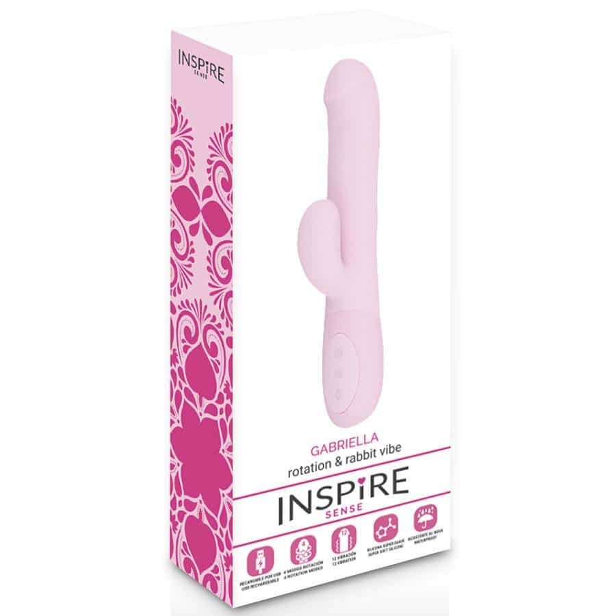 GABRIELLA Pink - Inspire SENSE RABBIT VIBRATOR GABRIELLA Pink - Inspire SENSE RABBIT VIBRATOR
