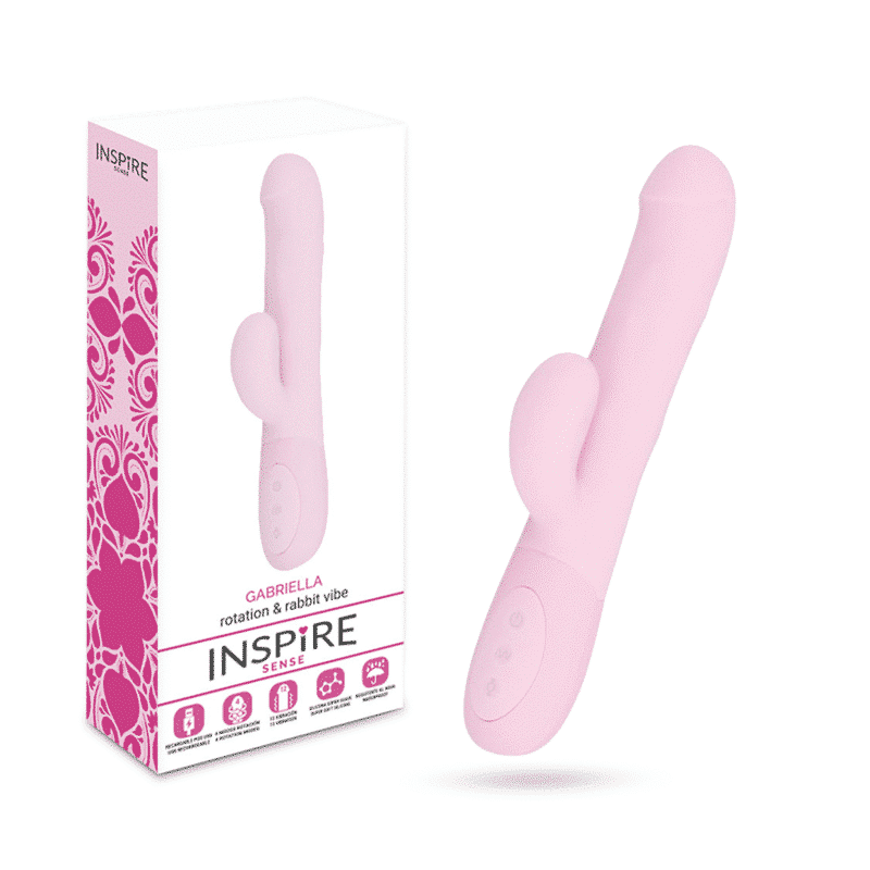 GABRIELLA Pink - Inspire SENSE RABBIT VIBRATOR