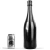 All Black 39.5 CM - Unique Champagne Bottle Shaped Anal Plug