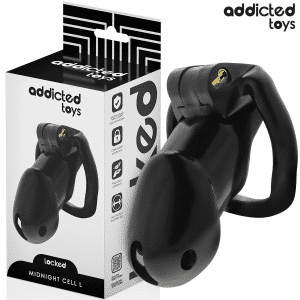 Locked Penis Cage Addicted Toys MINDNIGHT CELL L