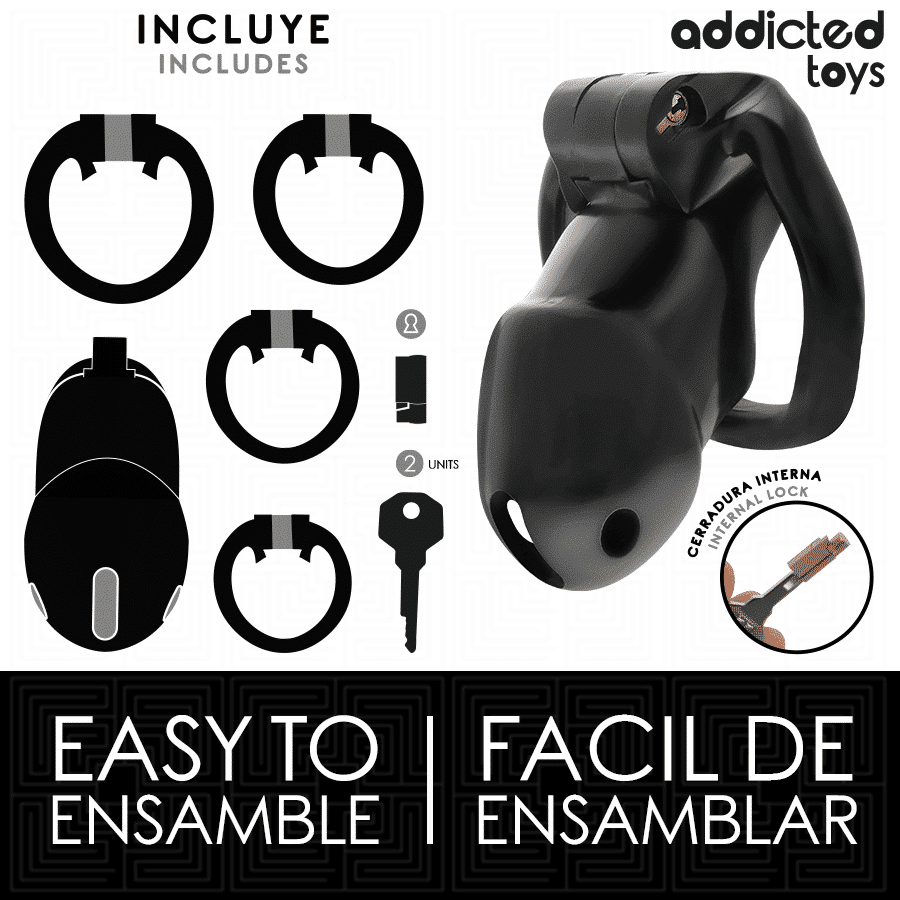 Penis Cage Lock System Addicted Toys Locked Mindnight Cell Penis Cage Lock System Addicted Toys Locked Mindnight Cell